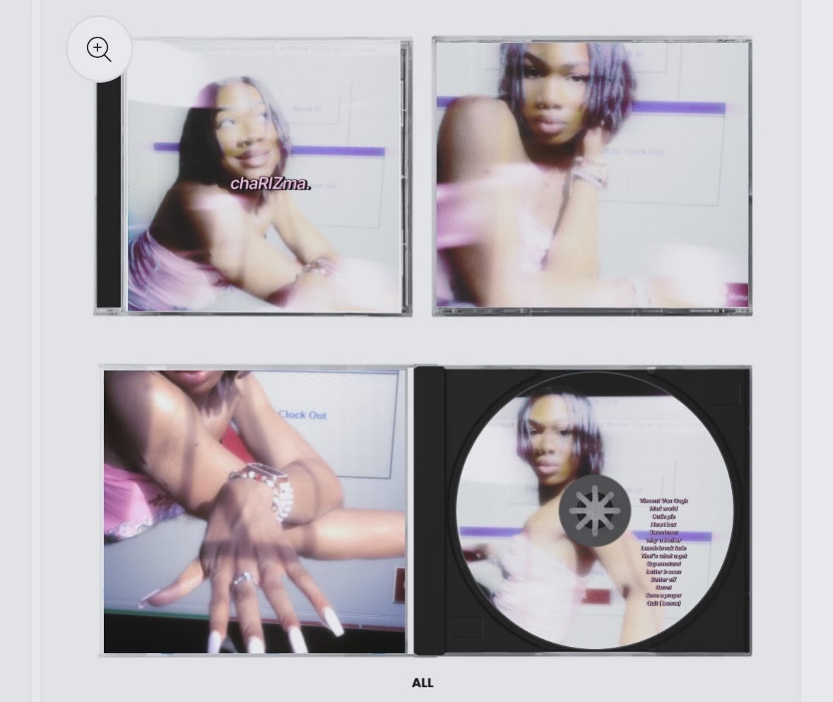 Limited edition CD ( unreleased) Charizma.